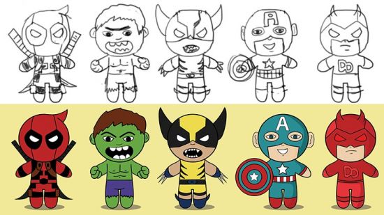 Learn Illustrator CC: Create Vector Graphic Superheroes