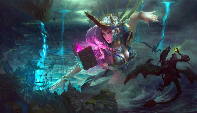 Wingfox – Character Illustration – The Millennium War – Deity of Destruction with David Kuo