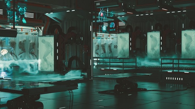 Creating A Si-fi Environment – Bio Lab  第1张