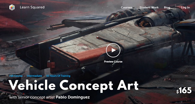 Learn Squared – Vehicle Concept Art