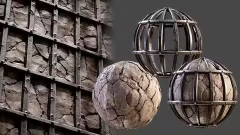 Mastering Metal Retaining Wall In Substance Designer  第1张