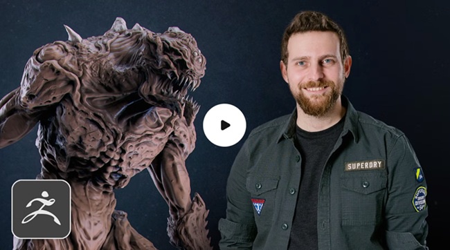 Domestika – Sculpting in ZBrush: From Concept Art to the Final Creature